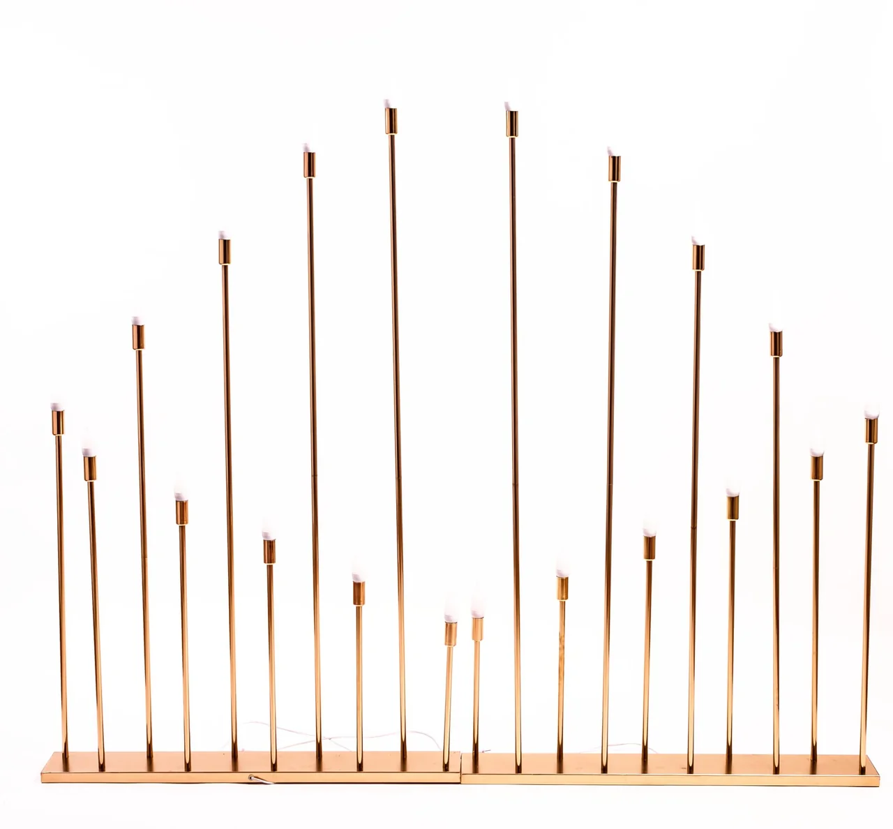LED floor candelabra