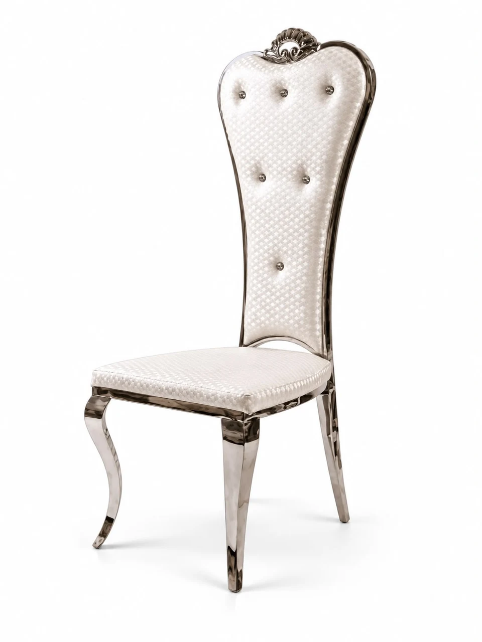 Silver queen chair